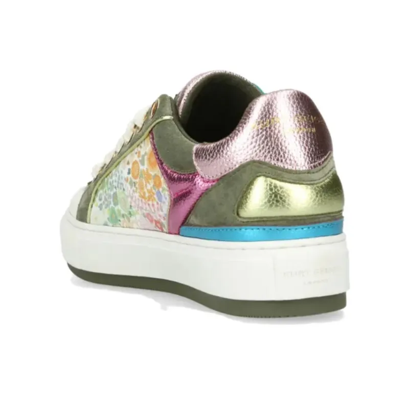 Kurt Geiger London Southbank Low-Top Skateboard Shoes Women's Green-3