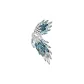 Western Wing Brooch-Blue