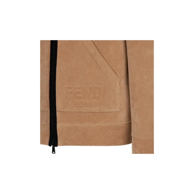 FENDI FW21 Sweatshirt Men's Brown-4