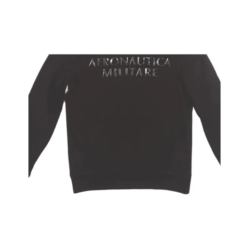 AERONAUTICA MILITARE SS24 Sweatshirt Men's Black Gray Color-4