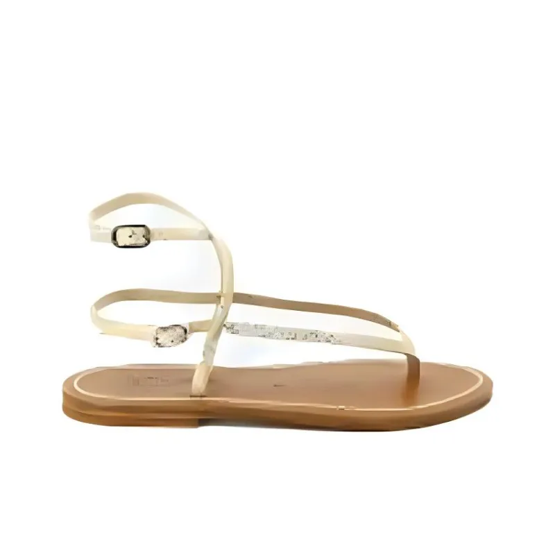 K Jacques St Tropez ABAKO Strap Sandals Women's Gold-1