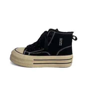 Than Than Me Warm High Top Skateboard Shoes Women's