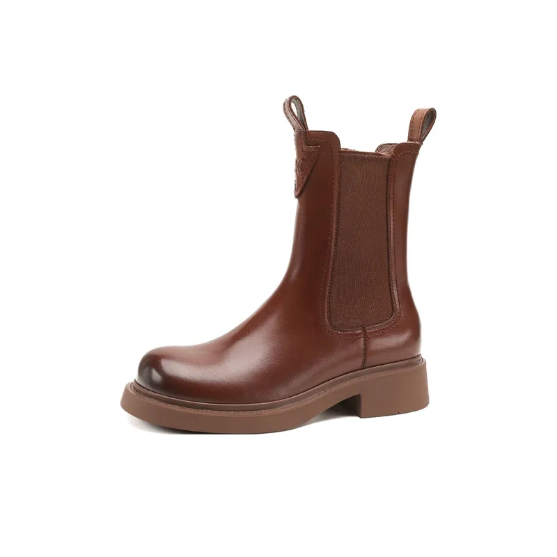D FUSE SCANDINAVIA Chelsea Boots Women's Brown-0