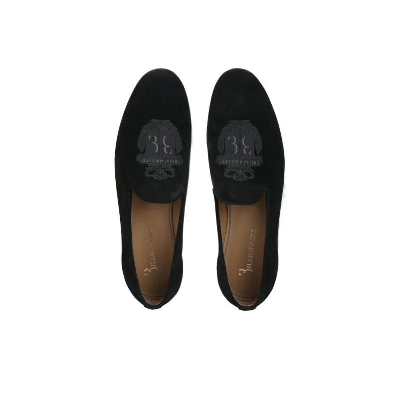 Billionaire Loafers Men's Black-3
