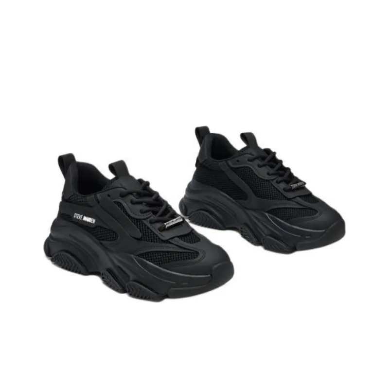 STEVE MADDEN Possession Slip-Resistant Height Increasing Low-Top Chunky Sneakers Women's-6