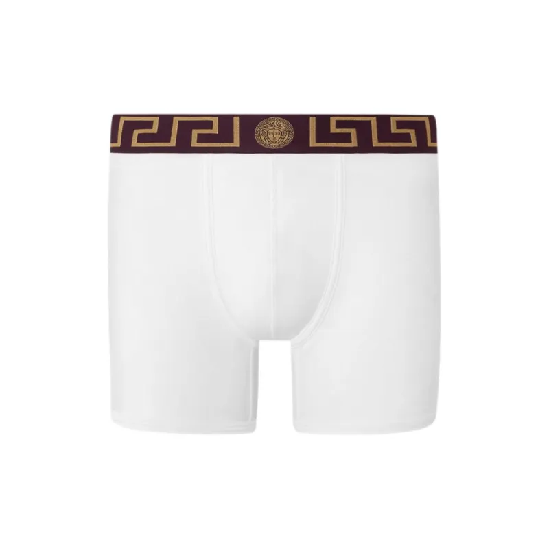 VERSACE Greca Border Long Boxers-0