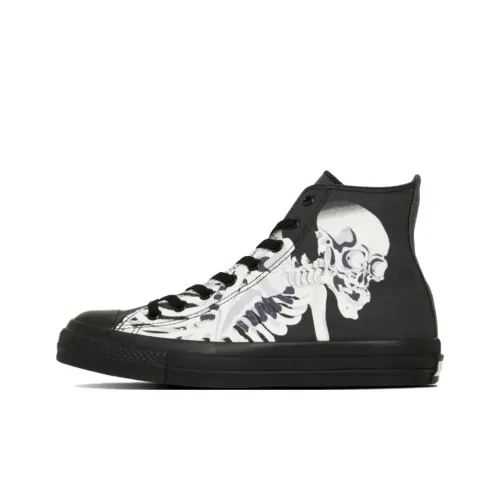 Converse Chuck Taylor All Star Lugged Waterproof Leather High Top Thick Sole Black White Womens