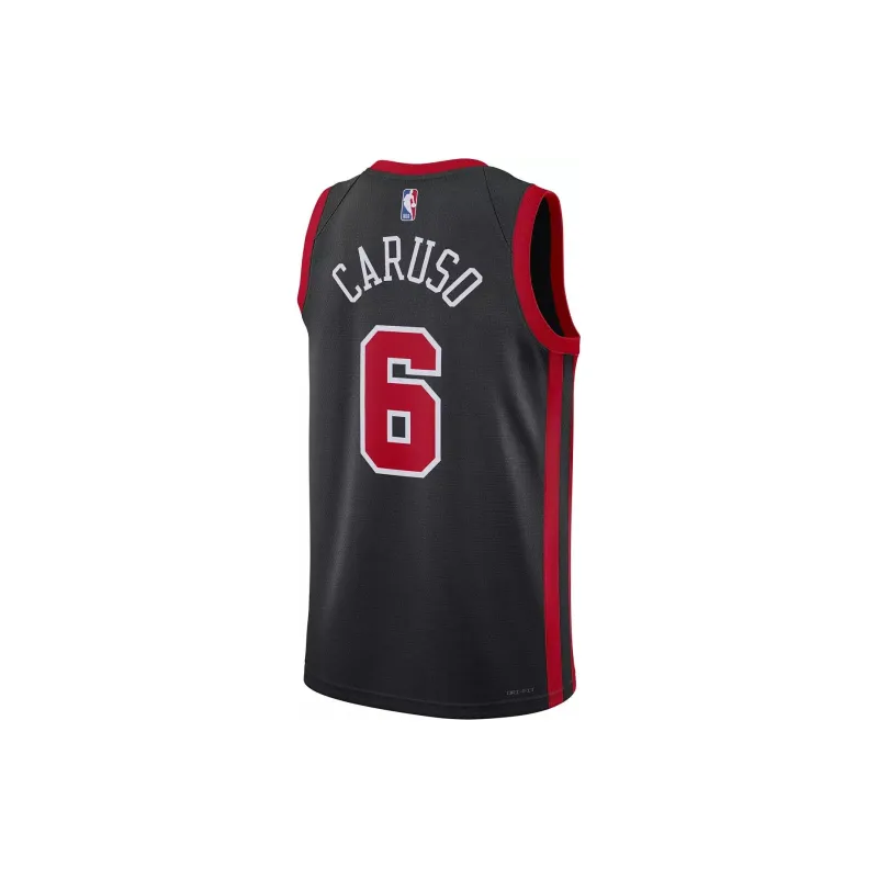 Nike x NBA Chicago Bulls Basketball Jerseys Men's Black-1
