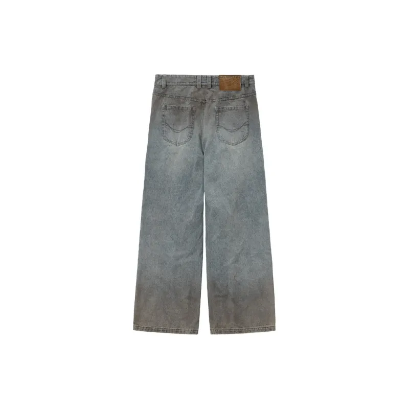 UNVESNO Jeans Unisex Mud Blue-1