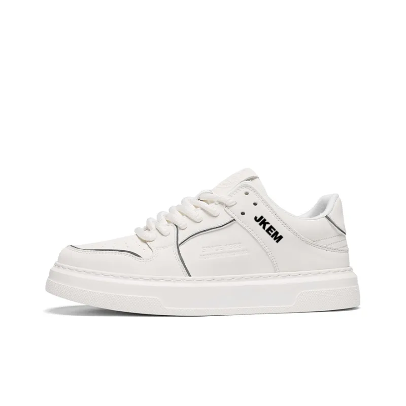 JKEM Slip Resistant Cushioning Abrasion Resistant Low Top Skateboard Shoes Men's-5