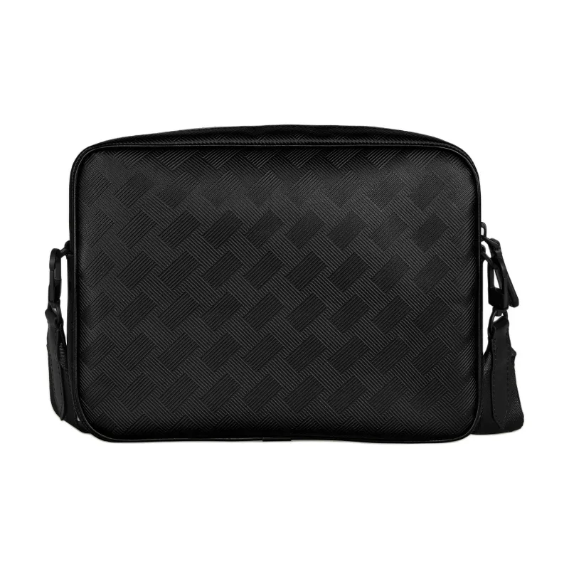 MONTBLANC Cow Leather Messenger Bag Shoulder Bag Crossbody Bag Men's Black-3