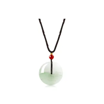 Emerald Tianshan Jade Necklaces Women's