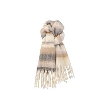 CLARKIA FLOWER Faux Cashmere Knit Scarves Women's