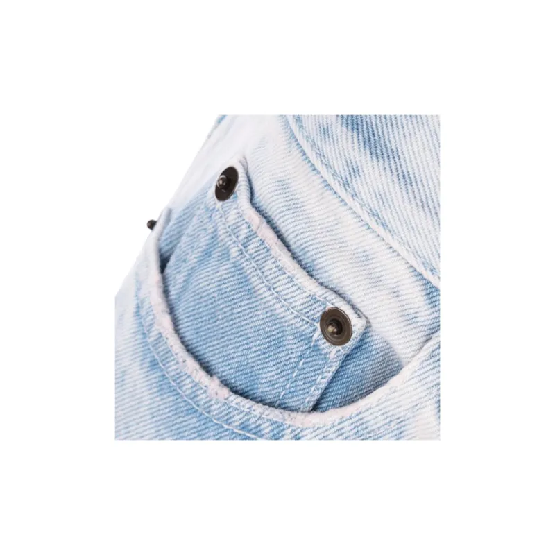 SAINT LAURENT Button Detailed Low Waist Jeans-4