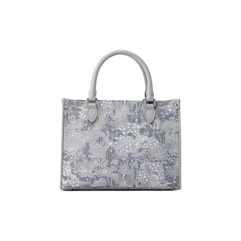 FION Clever Brocade Series Fabric Crossbody Bag, Handbag Medium Size Women's Multicolor-18