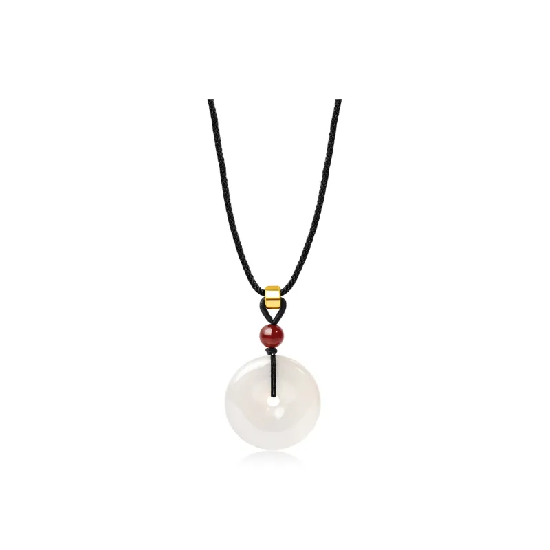 Emerald Chalcedony Necklaces Unisex-6