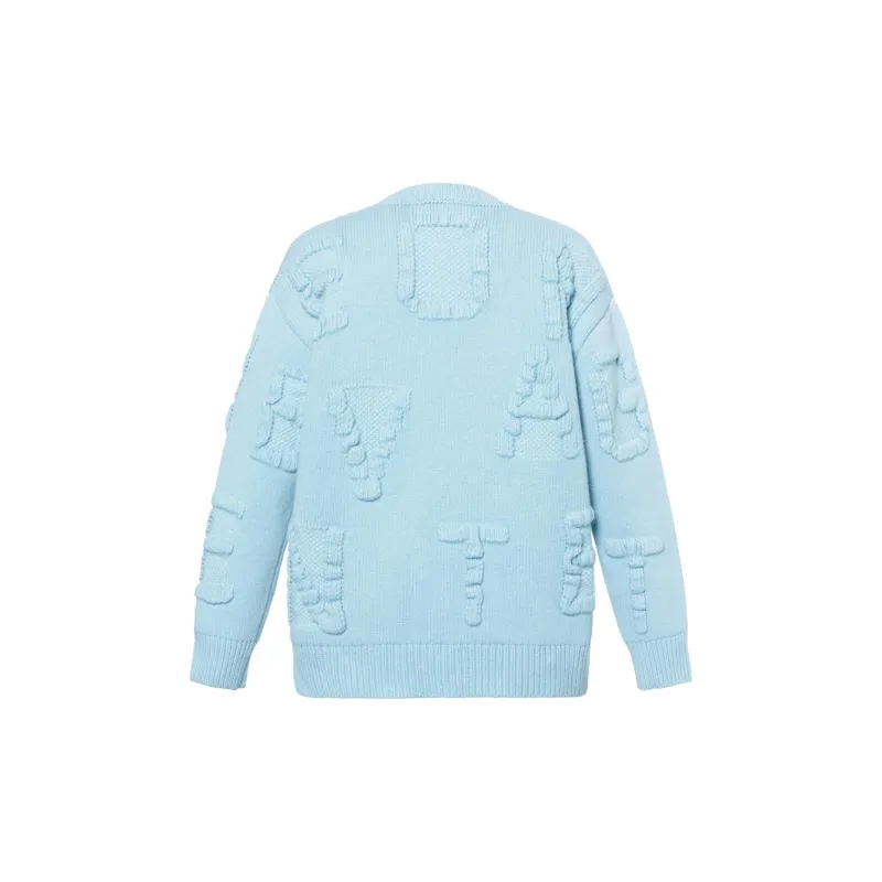 Bottega Veneta Alphabet Detailed Knitted Jumper-1