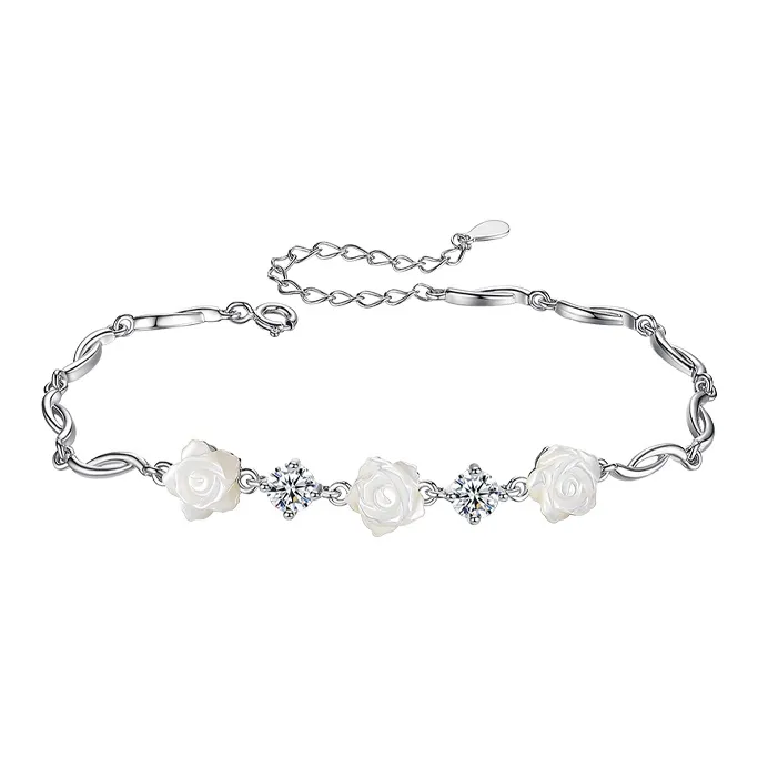 ZUOHUO S999 Silver Bracelets Women's-4