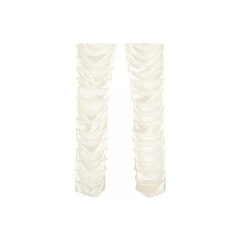 Givenchy Pants In Ripped Satin 'Off White'-5