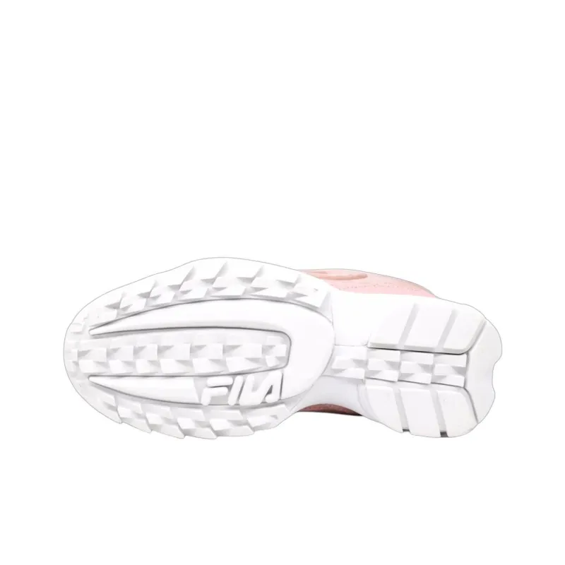 FILA DISRUPTOR II PREMIUM Anti-Slip Wear-Resistant Low-Top Casual Shoes Women's Pink-2