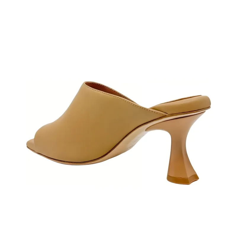 STUDIO AMELIA Flip Flops 7cm Women's Light Brown-2