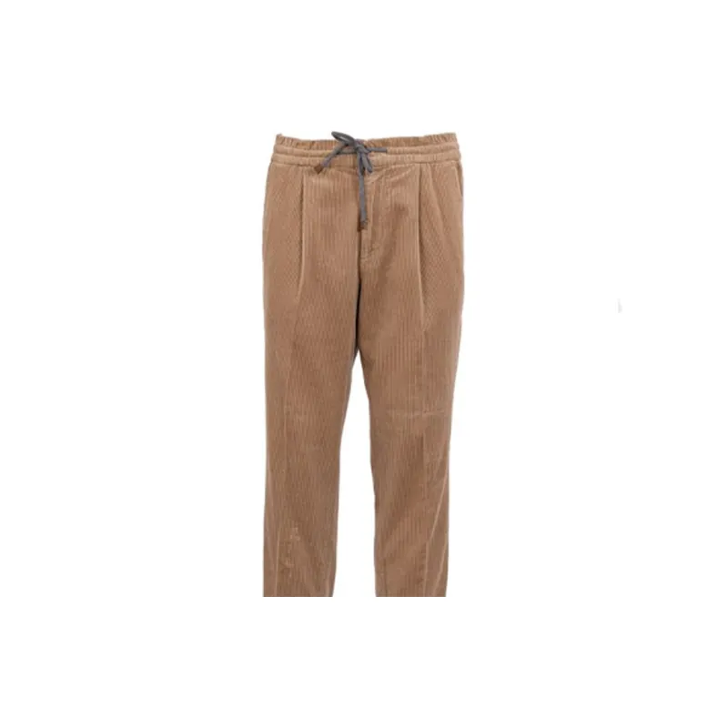 Brunello Cucinelli FW21 Casual Pants Men's Brown-4