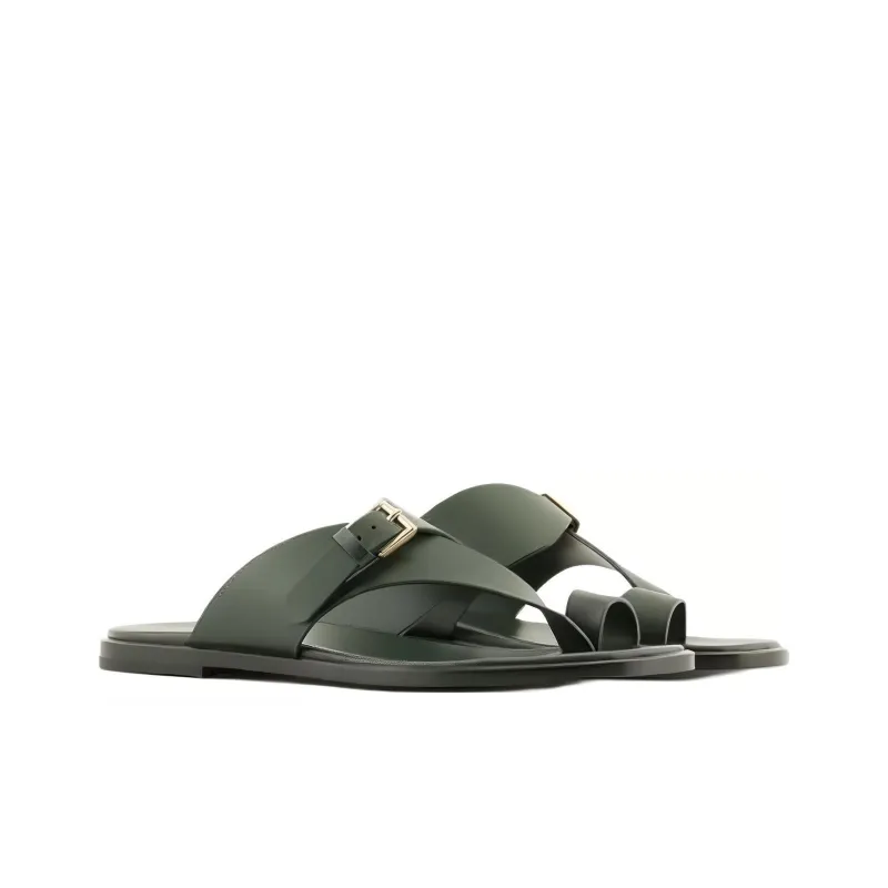 EMPORIO ARMANI Flip Flops Women's Green-2