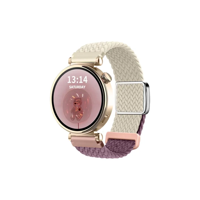 Senior's House Huawei Compatibility Watch Band 18 48mm Fabric Material-9