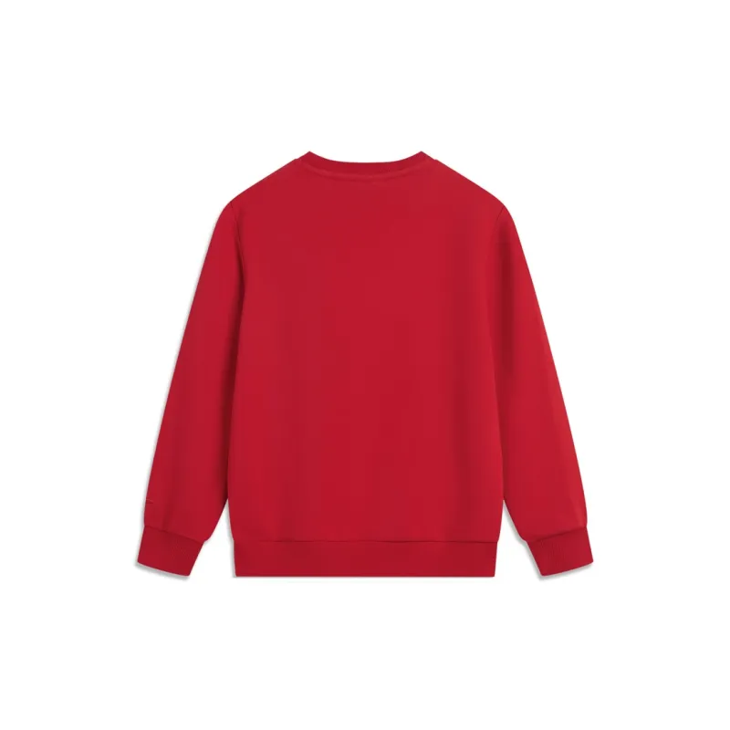 LiNing Sports Life Collection Sweatshirt Unisex Ruyi Red-1