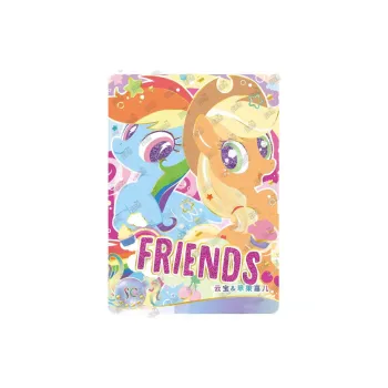KAYOU Luminous Moon Bag Round 3 Rainbow Dash Applejack IP/Anime Cards 1 Pc