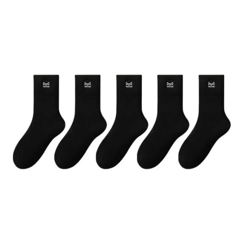 MIIOW Mid Calf Socks Unisex Combo Set-6