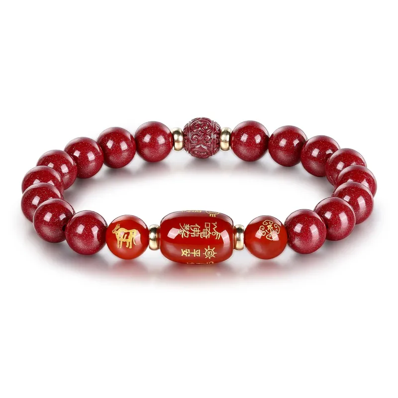 Cuiya Golden Building Bracelets Unisex-4