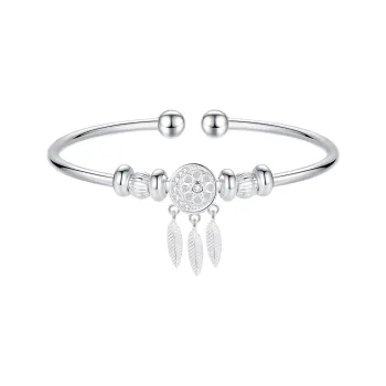 Golden Linmen S999 Fine Silver Sterling Silver Bracelets Women's