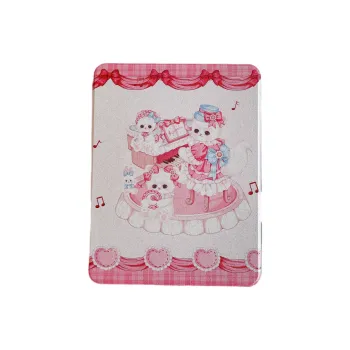 Koman TPU Material Piano Princess Kitten Compatible With Apple IPad Pro Air 11/10/13 Inch Tablet Protective Cases