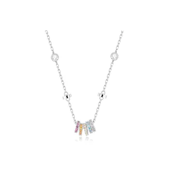 Crafts Women's #Good Luck Collarbone Chain Unisex