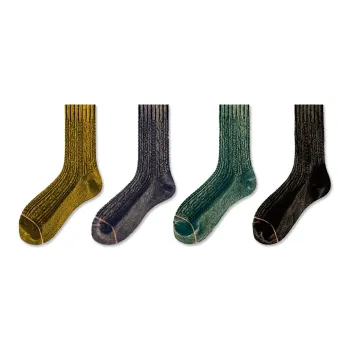 YOOKA Mid Calf Socks Unisex Combo Set