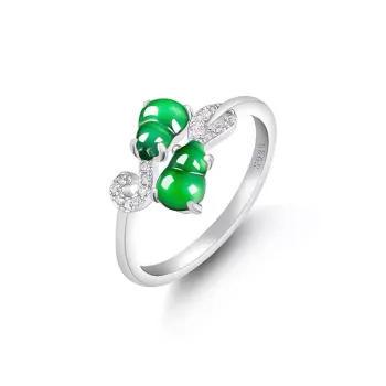 Yufujin High Ice Jade Rings Women's