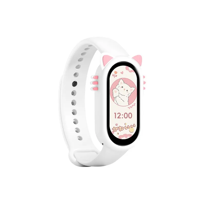 MSSM Iaomi 9/9 NFC/8/8 NFC/Beige 9 Ceramic Special Edition Xiaomi Compatibility Watch Band 170mm Silicone Material-8