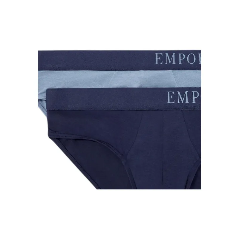 EMPORIO ARMANI Two pack Of Asv Soft touch Eco Viscose Briefs-2