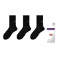 3 Pack: Black/Black/Black