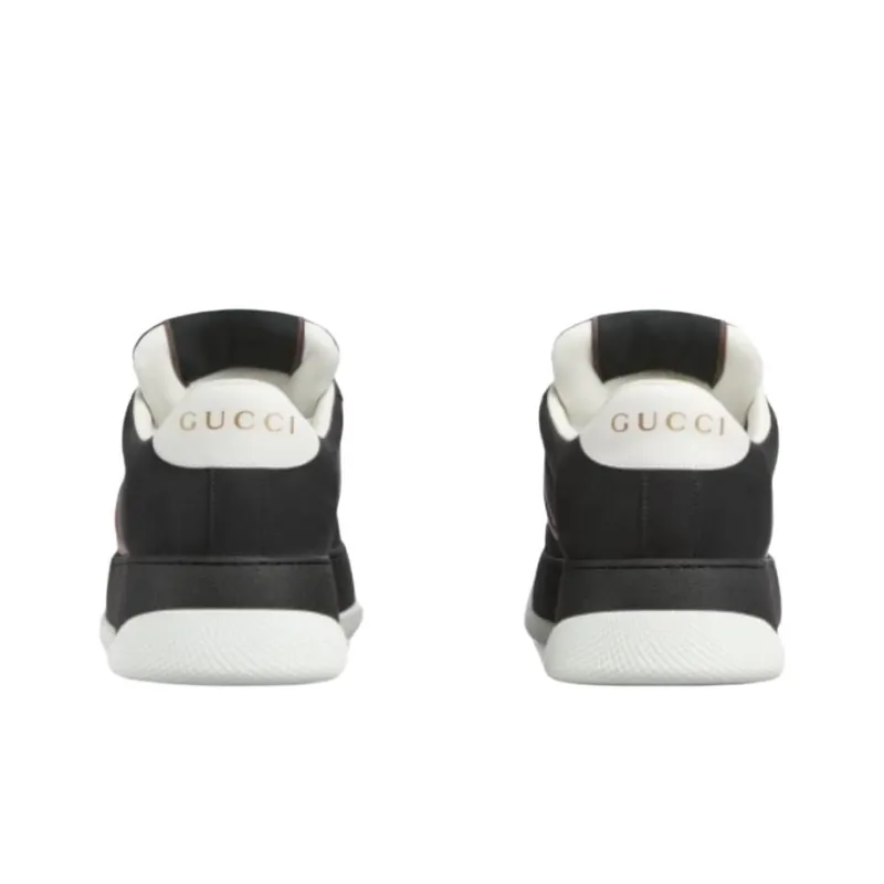 GUCCI Screener Low-Top Casual Shoes Men's Black-5