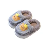 Gray Bear Slippers