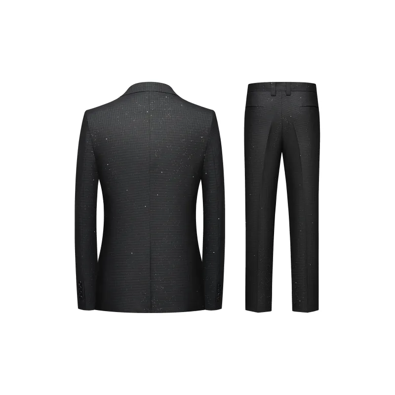 Automobili Lamborghini Business Suits Men's Black-1