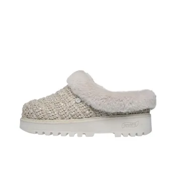 Martha Stewart x Skechers Arch Fit Slip-Resistant Wrap-toe Slippers Women's Gold