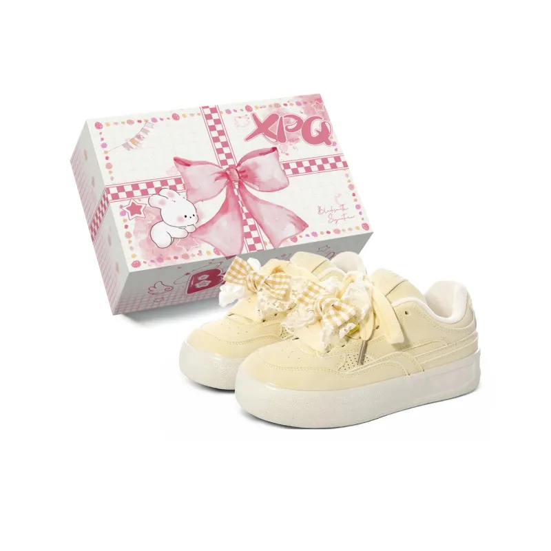 XPQ Thermal Slip Resistant And Abrasion Resistant Low Top Skateboard Shoes Women's-10