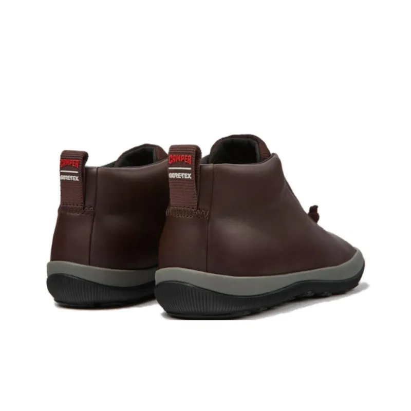 CAMPER Peu Pista Cushioning Mid-Top Casual Shoes Women's Brown-3