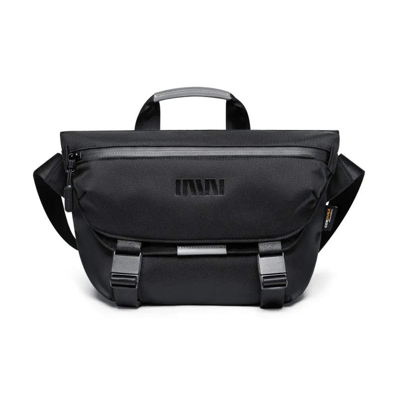 SEPTWOLVES Cudora Fabric Messenger Bag Shoulder Bag QPL Crossbody Bag Regular Unisex Black-7