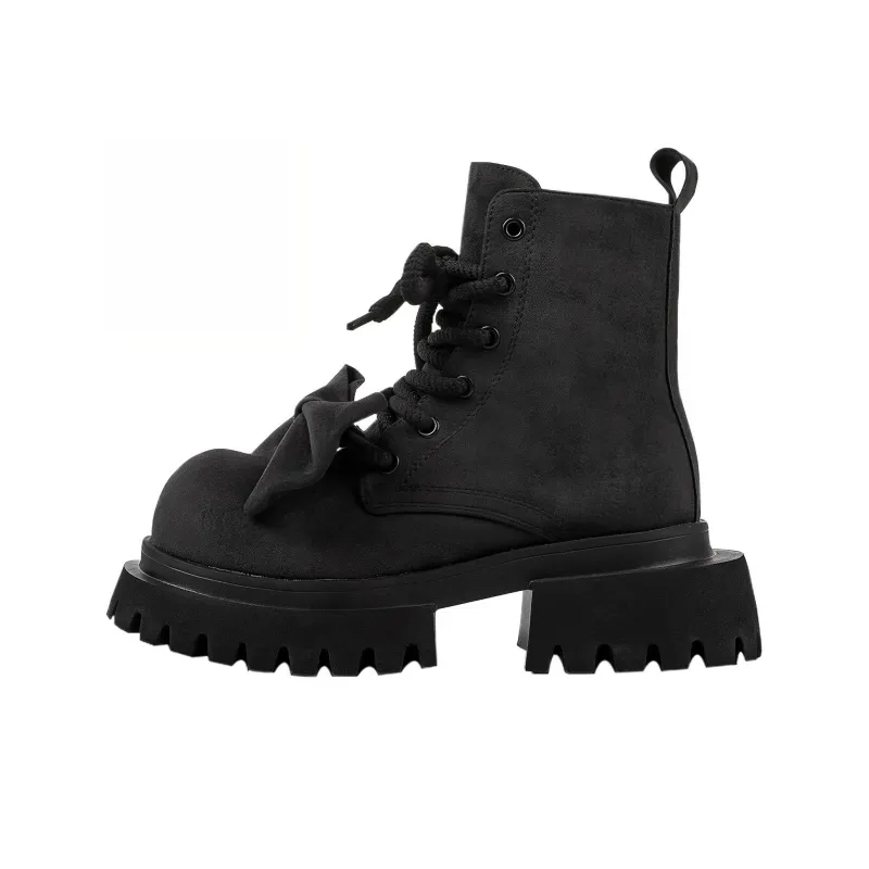 Wonderful Couple Short Martin Boot 6cm Women's-2