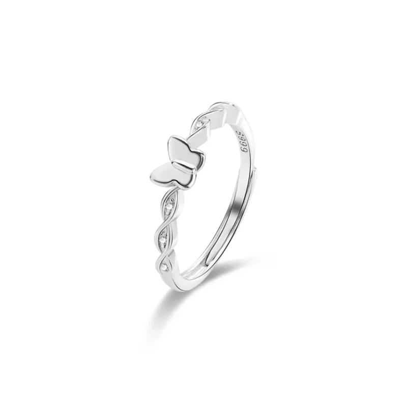 WANLIACC S999 Fine Silver Rings Unisex-1