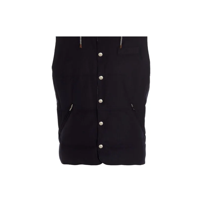 Brunello Cucinelli FW22 Down Vests Men's Black-6